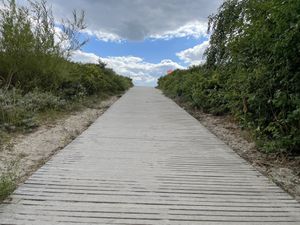 To the beach  at Strandcaféen in Broendby