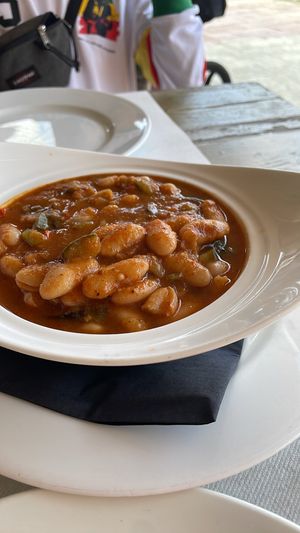 Fabada vegana  at Sidrería Restaurante El Puerto in Llanes