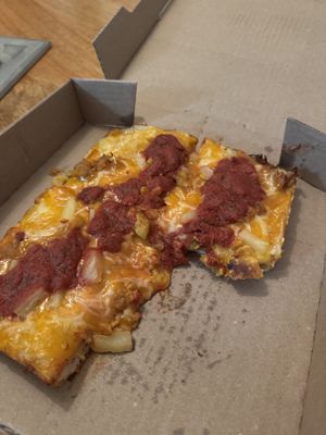 Too hungry to wait for a photo  at Satch Squared in Gainesville