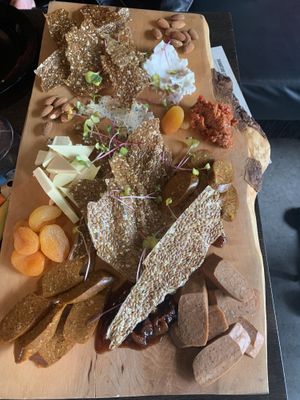 Veg charcuterie board   at Friends of Dorothy Lounge in Kelowna