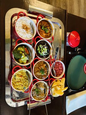 Delicious varieties of vegan stews for 2  at Stoof in Sneek