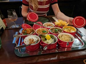 Proeverij van home made vegan stoof gerechten at Stoof in Sneek