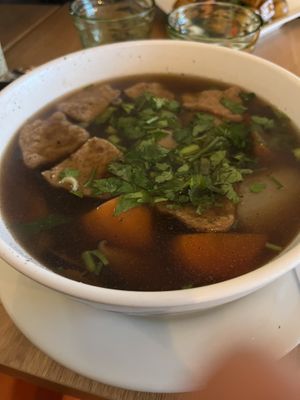 Pho  at Buja Vegetarien in Paris