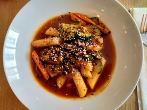 Tteokbokki  at Buja Vegetarien in Paris