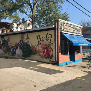 outside at Bela in Northampton