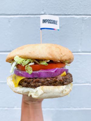 Impossible burger!! at Ye Ole Fashioned in Summerville