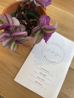 The menu  at Jajaja Mexicana - Hudson Yards in New York City