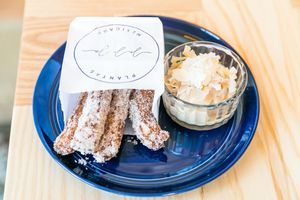 Churritos at Jajaja Mexicana - Hudson Yards in New York City