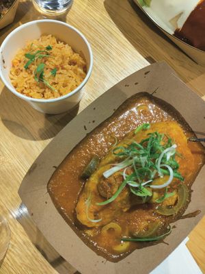 Chile relleno at Jajaja Mexicana - Hudson Yards in New York City