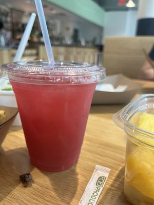 Blackberry cooler   at Jajaja Mexicana - Hudson Yards in New York City