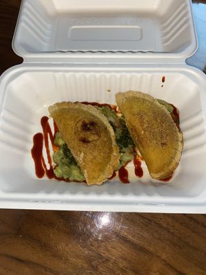 Empanadas  at Jajaja Mexicana - Hudson Yards in New York City
