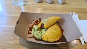 Empenadas at Jajaja Mexicana - Hudson Yards in New York City