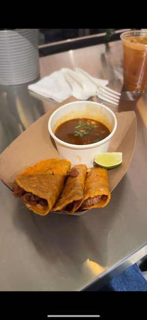 Birria  at Jajaja Mexicana - Hudson Yards in New York City