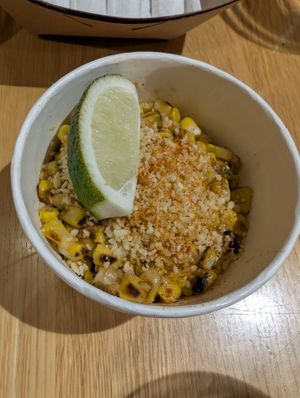 Esquites at Jajaja Mexicana - Hudson Yards in New York City