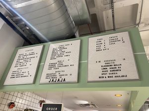menu  at Jajaja Mexicana - Hudson Yards in New York City