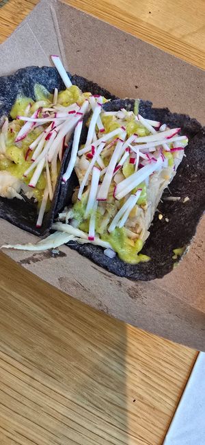 Jackftuit Carnitas Tacos at Jajaja Mexicana - Hudson Yards in New York City