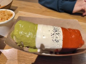 Burrito at Jajaja Mexicana - Hudson Yards in New York City