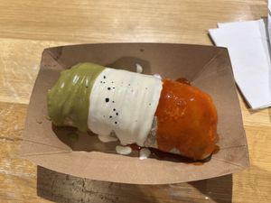 Chorizo burrito   at Jajaja Mexicana - Hudson Yards in New York City