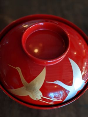 miso soup which ferment well at QUIN in Nishinomiya