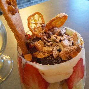 vegan parfait  at QUIN in Nishinomiya