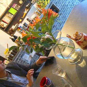 cool interior  at QUIN in Nishinomiya