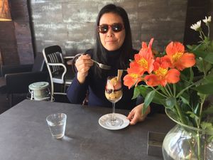 They always decorate flowers  at QUIN in Nishinomiya