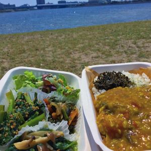 take out lunch at Nanai Cafe in Nishinomiya