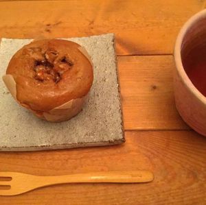 muffin  at Nanai Cafe in Nishinomiya