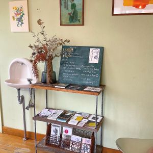 interior finishing at Nanai Cafe in Nishinomiya