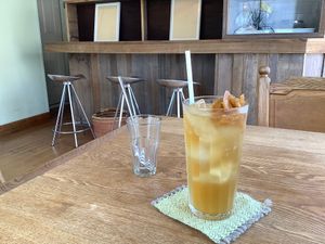 enzyme drink at Nanai Cafe in Nishinomiya