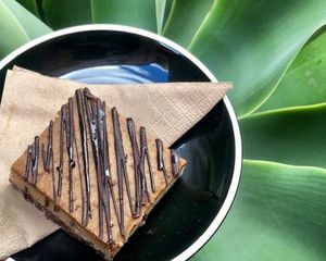 Caramel Nougat Slice (vegan, gluten free) at Delicia Acai + Protein Bar in Brunswick East