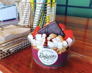 Happy Camper @ 3057 Bowl at Delicia Acai + Protein Bar in Brunswick East