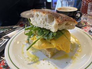 Avocado toast with eggs #Veganuary at Buna in Lisbon