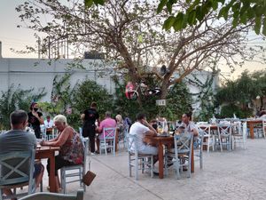 Restaurant quickly filled up despite covid - popular at Sweet Revenge in Zakinthos