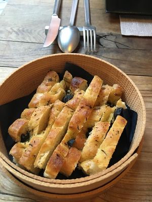 Homemade bread  at Ko doma in Hvar