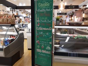 Menu at GreenGo - Halles de Rive in Geneva