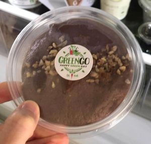 Vegan chocolate mousse  at GreenGo - Halles de Rive in Geneva