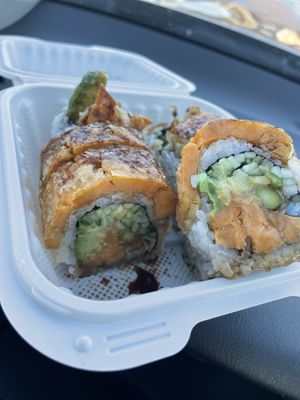 Yammi veggie with no mayo  at Spoon Sushi - Elmwood in Moncton