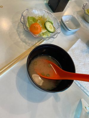 UPDATE - 1 Feb 2025 - the miso is VEGAN again 🙂   at Spoon Sushi - Elmwood in Moncton