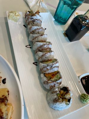 Veggie roll with no mayo  at Spoon Sushi - Elmwood in Moncton