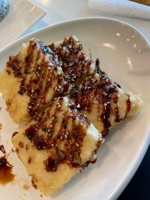 Agedashi tofu (6pcs)  at Spoon Sushi - Elmwood in Moncton