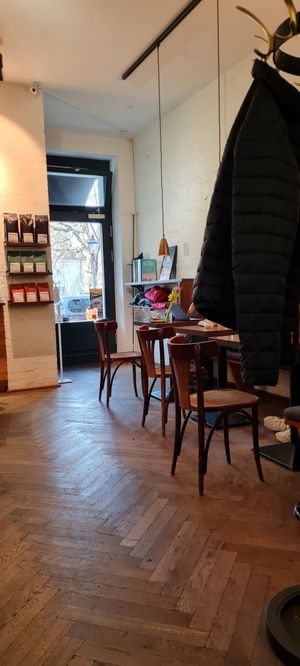 . at Plan Cafe in Berlin