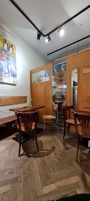 . at Plan Cafe in Berlin