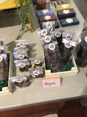 Vegan easter chocolates  at Florentina in Rotterdam