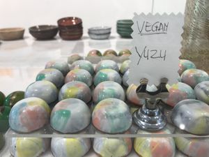 Yuzu praline  at Florentina in Rotterdam