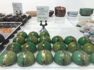 Vegan praline at Florentina in Rotterdam