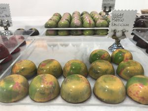 Vegan praline at Florentina in Rotterdam