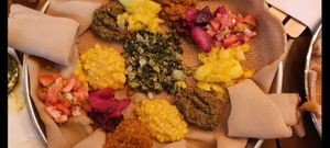 Sharing Platter at Addis Kitchen in South East London