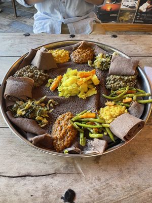   at Addis Kitchen in South East London