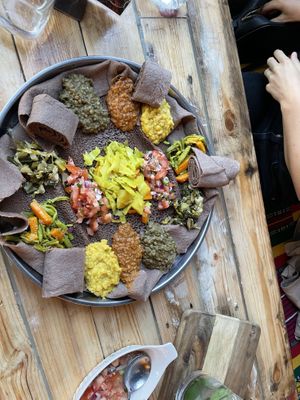   at Addis Kitchen in South East London